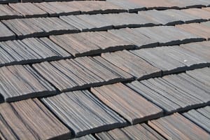 synthetic tiles roofing system