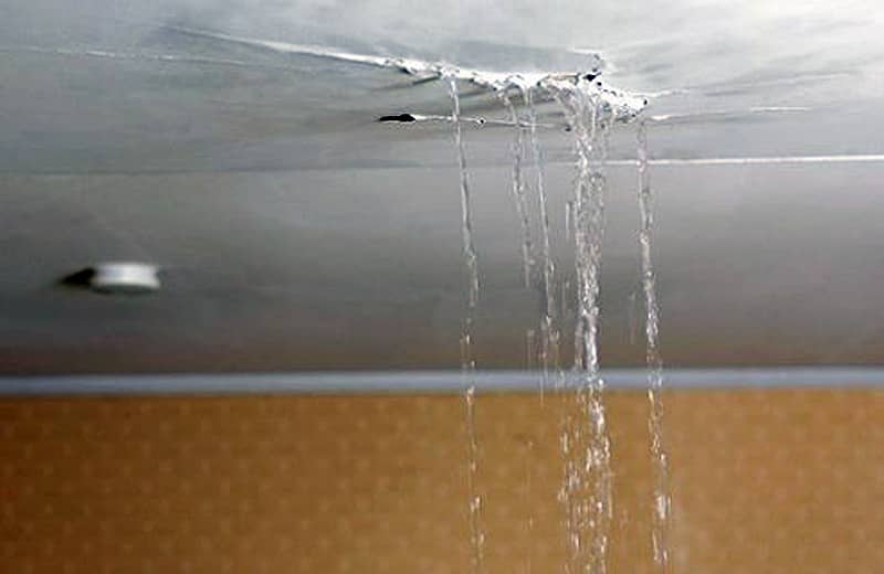 roof leakage